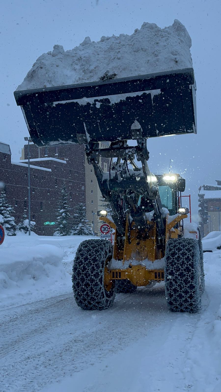 Les travaux de viabilité hivernale