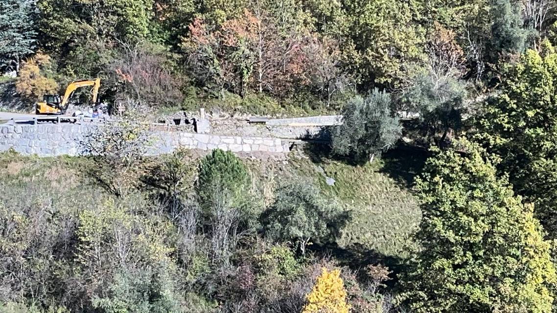 Reconstruction d’un mur de soutènement